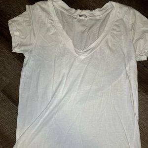 Basic white shirt sleeve